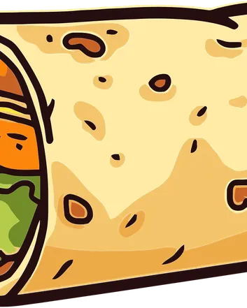 9- burrito stitched